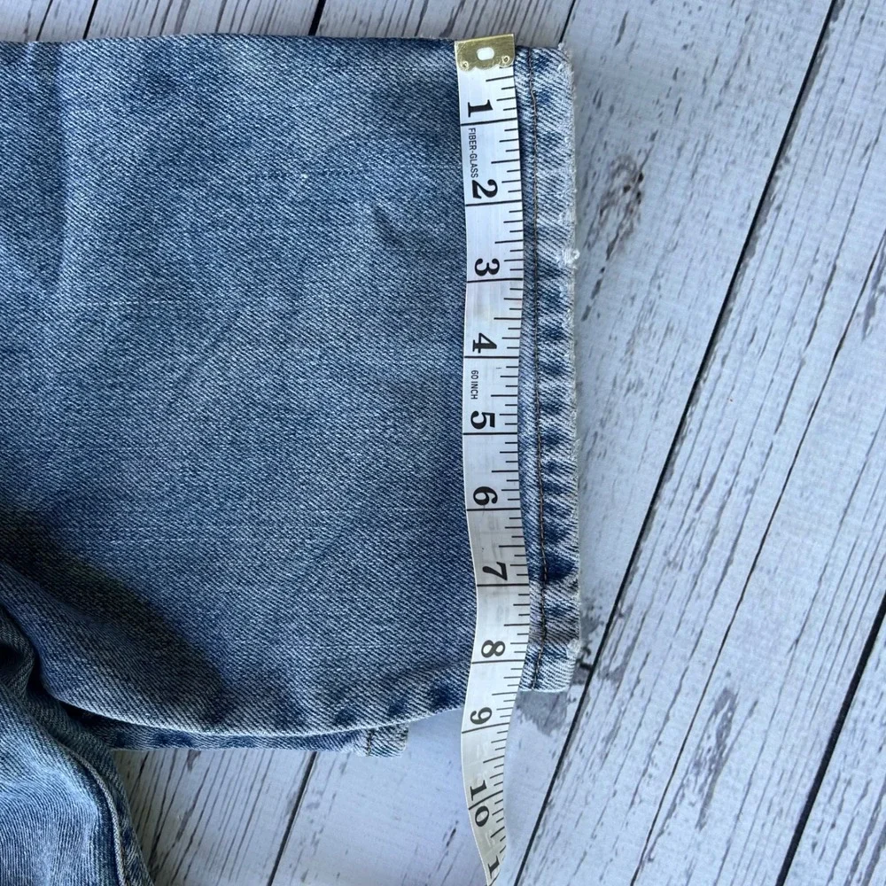 Vintage Levis 550 Mens Y2K 90s Relaxed Fit Medium‎ Wash Blue tapered Jeans 36x30